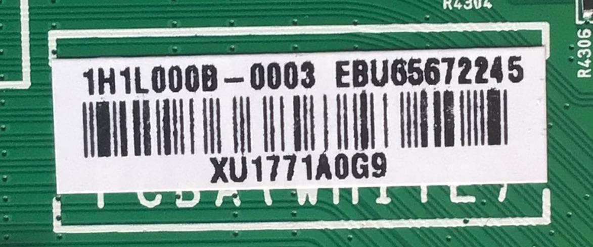 MAIN PARA TV LG / NUMERO DE PARTE EBU65672245 / EAX68209006(1.1) / 1H1L000B-0003 / XU1771A0G9 / MODELO 32LM627BPUA.BUSELJM / 32LM627BPUA - Imagen 2